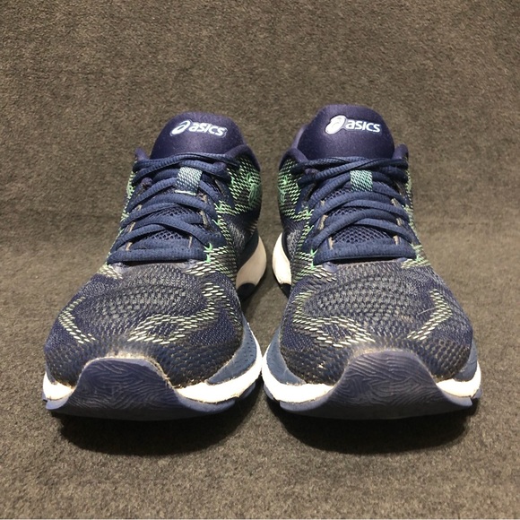Asics Gel Nimbus 20 Running Shoes Women’s Size 7.5 Athletic Sneakers Blue Green - Picture 2 of 10